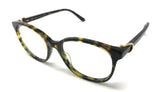 Cartier CT0007O Tortoise C Décor Eyeglasses | ABCGlasses.com