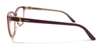 Cartier C Décor CT00129OA Red Eyeglasses | ABCGlasses.com