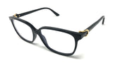 Cartier CT0187O C Décor Black Eyeglasses | ABCGlasses.com