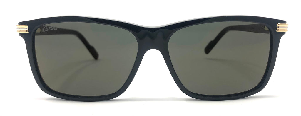 Cartier C Décor CT0160S Sunglasses - Black – ABC Glasses