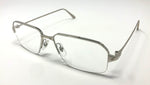 Cartier CT0232O Platinum Santos de Cartier Eyeglasses | ABCGlasses.com