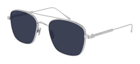 Cartier Sunglasses C Décor CT0163S Silver - Luxury Designer Aviator Eyewear for Men | ABCGlasses.com