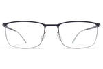 Shiny Graphite/Nearly Black Errki Frame Mykita Lite Optical ABC Glasses