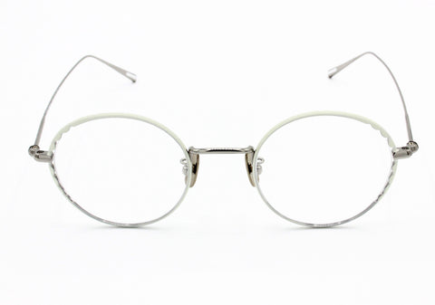 Yuichi Toyama Eyeglasses - Elmo U-102 Grey Silver | ABCGlasses.com