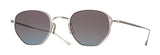 Eyevan 7285 Sunglasses - 784 col. 800 Silver w/ Grey  Blue | ABCGlasses.com