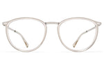 A41 Shiny Silver/Champagne Hansen Mykita Lite Optical Frame ABC Glasses