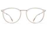 A41 Shiny Silver/Champagne Hansen Mykita Lite Optical Frame ABC Glasses