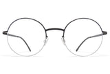 Silver/Black Lotta Mykita Lite Optical ABC Glasses