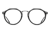 Matte Black / Antique Silver M2028 Matsuda Eyewear ABC Glasses