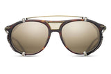 Matte Dark Tortoise w/ Gold Mirror M2031 Matsuda Sunglasses ABC Glasses