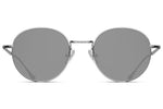 Brushed Silver M3083 Matsuda Sunglasses ABC Glasses