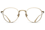 Brushed Gold M3085 Matsuda Eyewear ABC Glasses