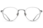Brushed Silver M3085 Matsuda Eyewear ABC Glasses