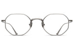 Antique Silver M3086 Matsuda Eyewear ABC Glasses
