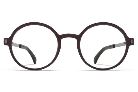  MH25 Ebony Brown/Shiny Graphite Peony Mykita Mylon Optical ABC Glasses