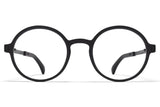 MH6 Pitch Black/Black Peony Mykita Mylon Optical ABC Glasses