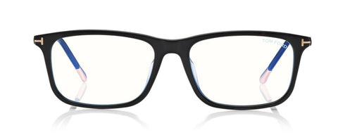 Tom Ford FT5646 D B Eyeglasses 001 Black ABCGlasses.com