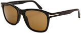 Tom Ford Sunglasses FT0595 Eric 01J Shiny Black | ABCGlasses.com