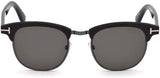 Tom Ford Laurent Sunglasses FT0623 02D Matte Black Frame | ABCGlasses.com