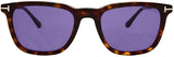Authentic Tom Ford Arnaud FT0625 Dark Havana Sunglasses | ABCGlasses.com