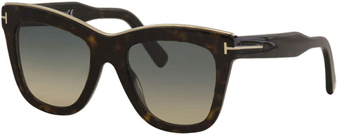 Tom Ford Sunglasses - FT0685 Julie Shiny Dark Havana 52P | ABCGlasses.com