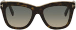 Tom Ford Designer Sunglasses - FT0685 Julie Dark Havana | ABCGlasses.com