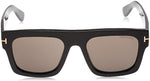Tom Ford Designer Sunglasses - Fausto FT0711 01A Shiny Black | ABCGlasses.com
