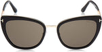 Tom Ford Sunglasses Simona FT0717 Black/Smoke 57-20-140 | ABCGlasses.com