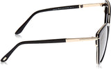 Authentic Tom Ford Simona FT0717 Black Smoke Unisex Sunglasses | ABCGlasses.com