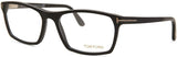 Tom Ford Designer Eyeglasses FT5295 Matte Black | ABCGlasses.com