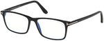 Tom Ford Eyeglasses FT5584B 001 Shiny Black | ABCGlasses.com