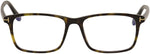Tom Ford Designer Eyeglasses FT5584B 052 Shiny Dark Havana | ABCGlasses.com