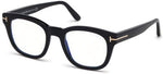 Tom Ford Eyeglasses TF-5542B 001 Shiny Black Frame | ABCGlasses.com