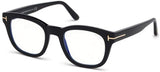 Tom Ford Eyeglasses TF-5542B 001 Shiny Black Frame | ABCGlasses.com