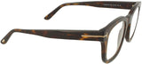 Tom Ford Men’s Eyeglasses FT5542B 052 Shiny Dark Havana | ABCGlasses.com