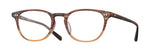 Eyevan Eyeglasses - Valle CSS  Crystal Streak Sienna | ABCGlasses.com