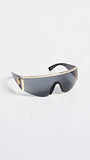 Versace VE2197 Authentic Shield Sunglasses | ABCGlasses.com