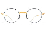 Gold/Jet Black Yorin Mykita LITE Optical ABC Glasses