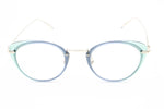 Yuichi Toyama - U-106 OLIVIA COL. 08 Eyeglasses -  ocean blue silver | ABCGlasses.com