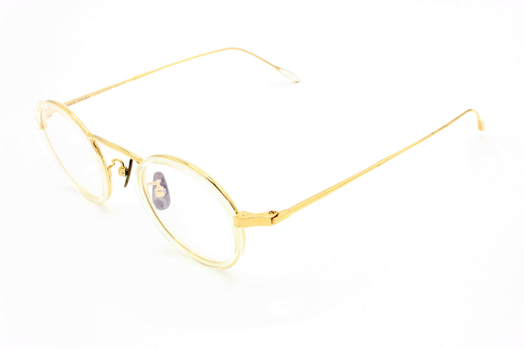 Yuichi Toyama Eyeglasses - U-109 F.JOHANNES COL. 04 Clear Gold 