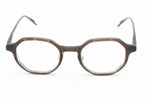 Yuichi Toyama Eyeglasses - U-114 AMS 01 Taupe Silver  | ABCGlasses.com