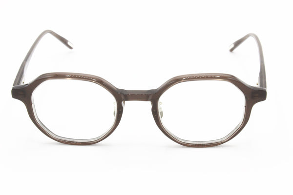 Yuichi Toyama Eyeglasses - U-114 AMS 01 Taupe Silver – ABC Glasses