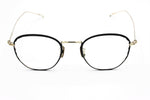 Yuichi Toyama Eyeglasses - U-118 TELLY COL. 04 - Black Silver | ABCGlasses.com